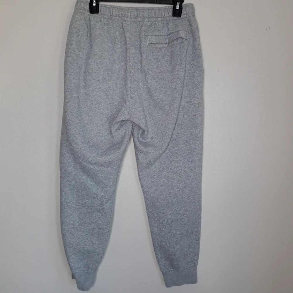 Nike Spartan Basketball Fleece Pants Mens Sz Medium Gray Jogger Sweatpants Logo - Picture 13 of 16